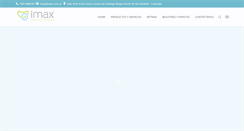 Desktop Screenshot of imax.com.co